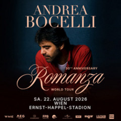 Andrea Bocelli - Romanza - 30th Anniversary World Tour