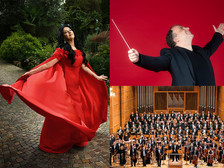 Angela Gheorghiu @ Johnny Millar; Saimir Pirgu © Paul Scala; Nayden Todorov © Guergana Damianova; Sofia Philharmonic Orchestra © Sofia Philharmonic Angela Gheorghiu @ Johnny Millar; Saimir Pirgu © Paul Scala; Nayden Todorov © Guergana Damianova; Sofia Philharmonic Orchestra © Sofia Philharmonic